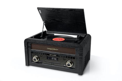 Muse Turntable micro system MT-115W USB port, Bluetooth, CD player, Wireless connection, AUX in, FM